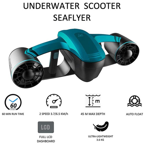 Robosea Seaflyer Electric Underwater Scooter - Green