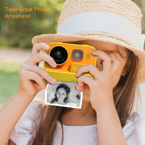 Emma Children's instant camera HD small SLR dual lens photography camera toy