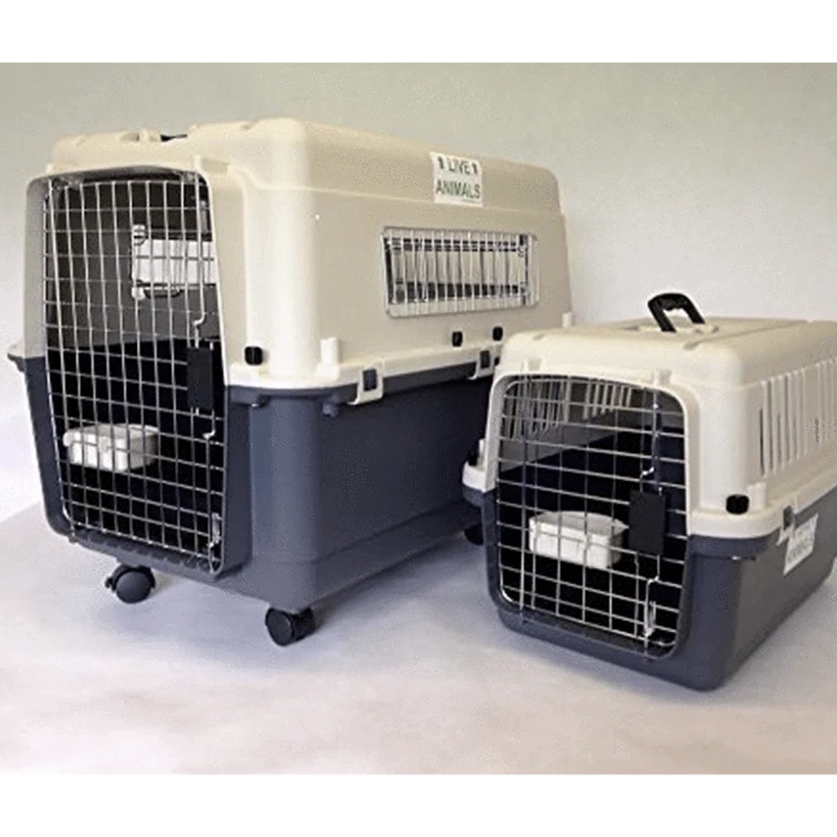 L120 IATA approved giant airline approved pet carrier with wheels