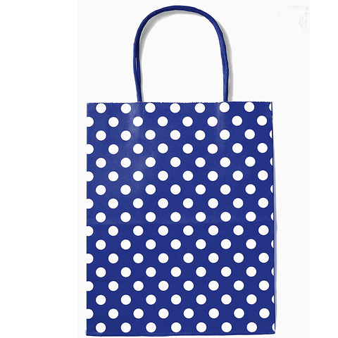 Pink Polka DOT Biodegradable, Food Safe Ink & Paper, Premium Quality  Kraft Bag 21x15x8cm (12 Pc Pack)