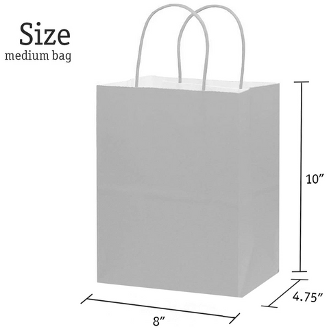 Purple Polka DOT Biodegradable, Food Safe Ink & Paper, Premium Quality  Kraft Bag 21x15x8cm (12 Pc Pack)