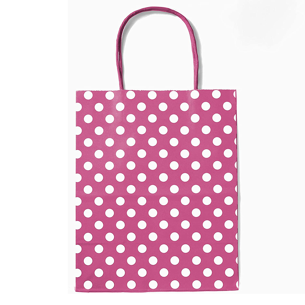 Black Polka DOT Biodegradable, Food Safe Ink & Paper, Premium Quality  Kraft Bag 21x15x8cm (12 Pc Pack)