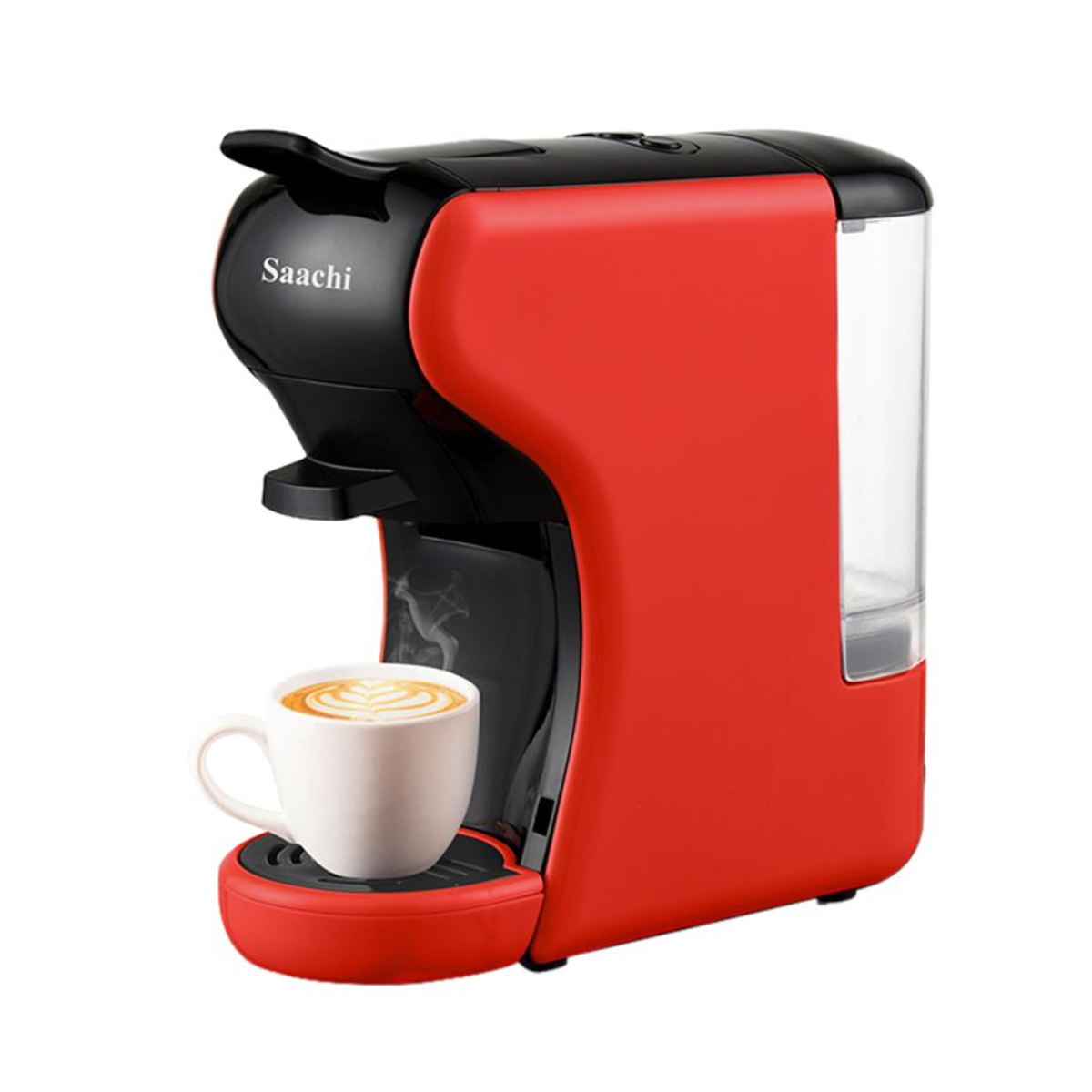 Saachi Multi Capsule Coffee Maker 1450W NL-COF-7058C- RE - Red