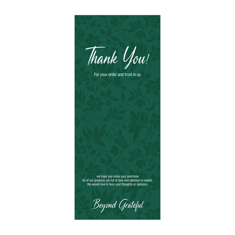 Willow 50Pc Pack Thank You For Your Order Sticker For Box  (15.5x6.5Cms) - Purple