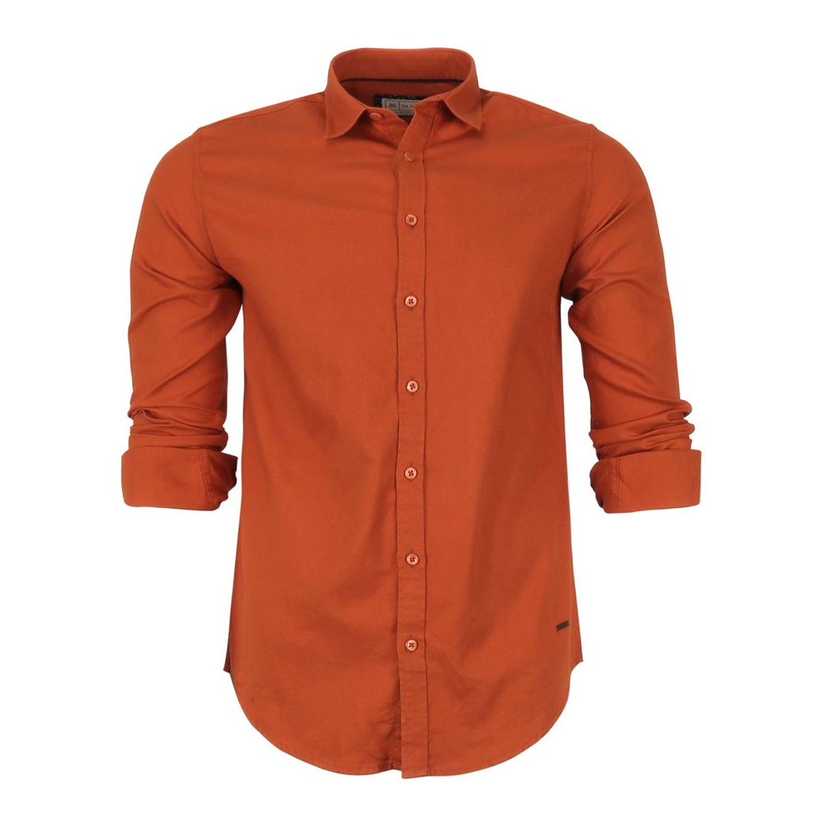 Men's Casual Shirt Long Sleeve 2025 Mustard - Debackers