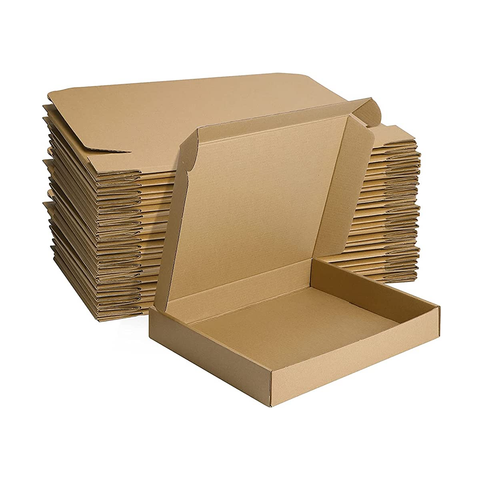 Willow KRAFT Corrugated Cardboard Boxes (Pack of 20)  21x15x4 Cms