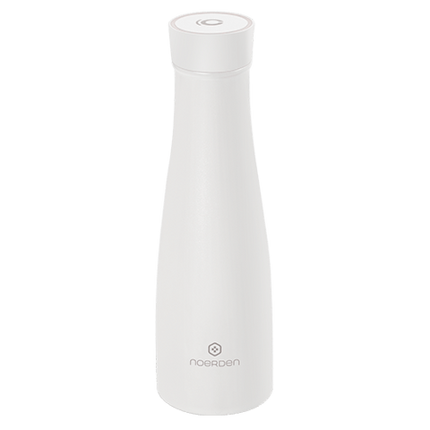 LIZ The next-gen self-cleaning smart bottle with UV sterilization 350ml / 12oz White