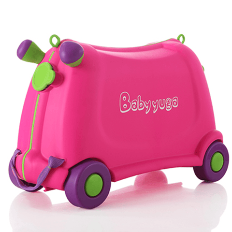 Little Angel - Baby Trunk Ride-On suitcase - Pink