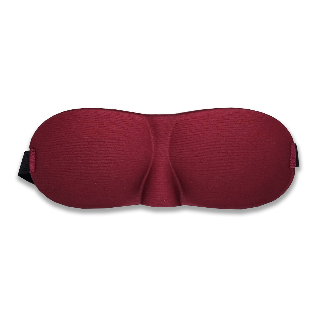 3D Eye Mask  Sleep Eyepatch Blindfold Shield Travel Sleeping Aid (Maroon)