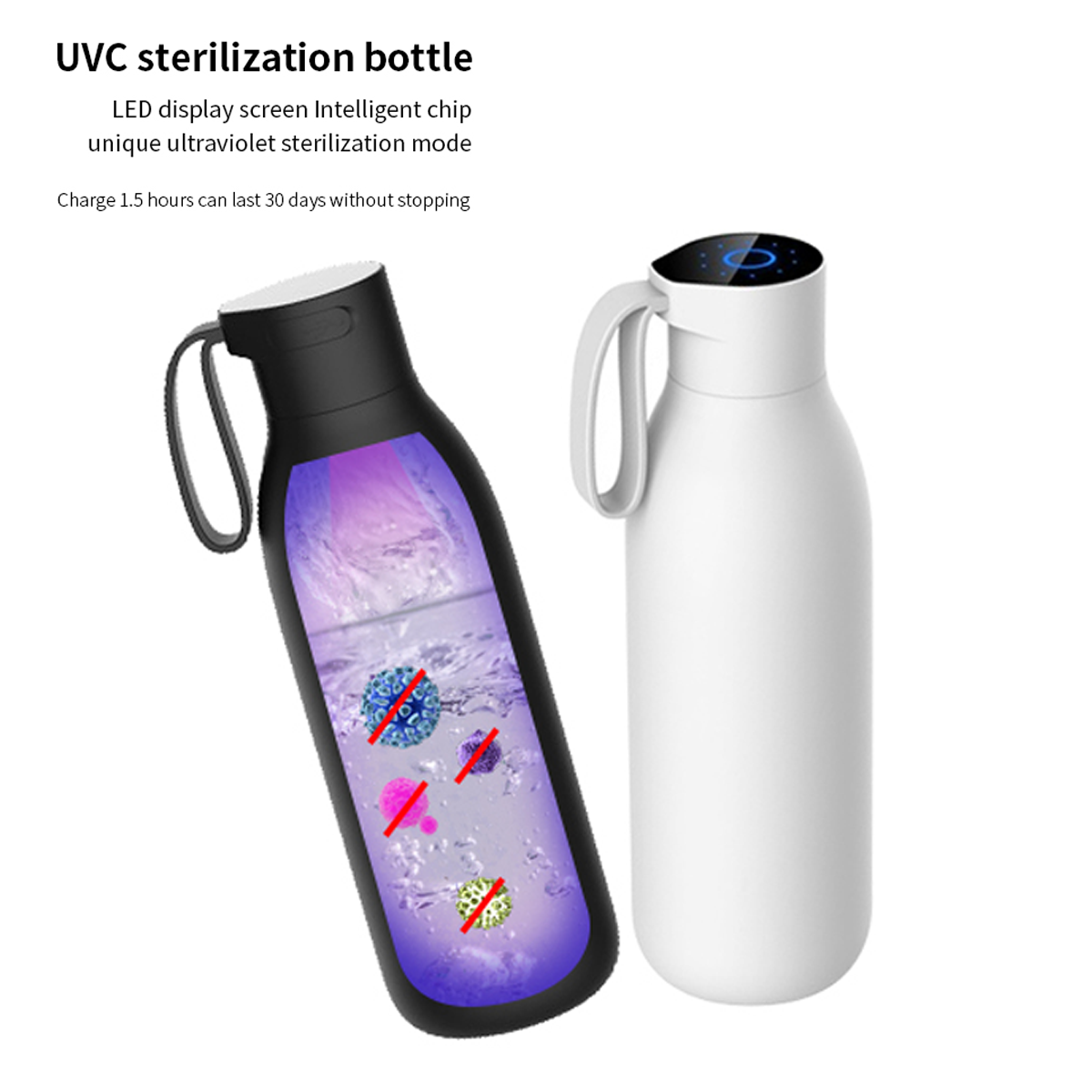 T20 Self Cleaning / Sterilization UV Smart Mug
