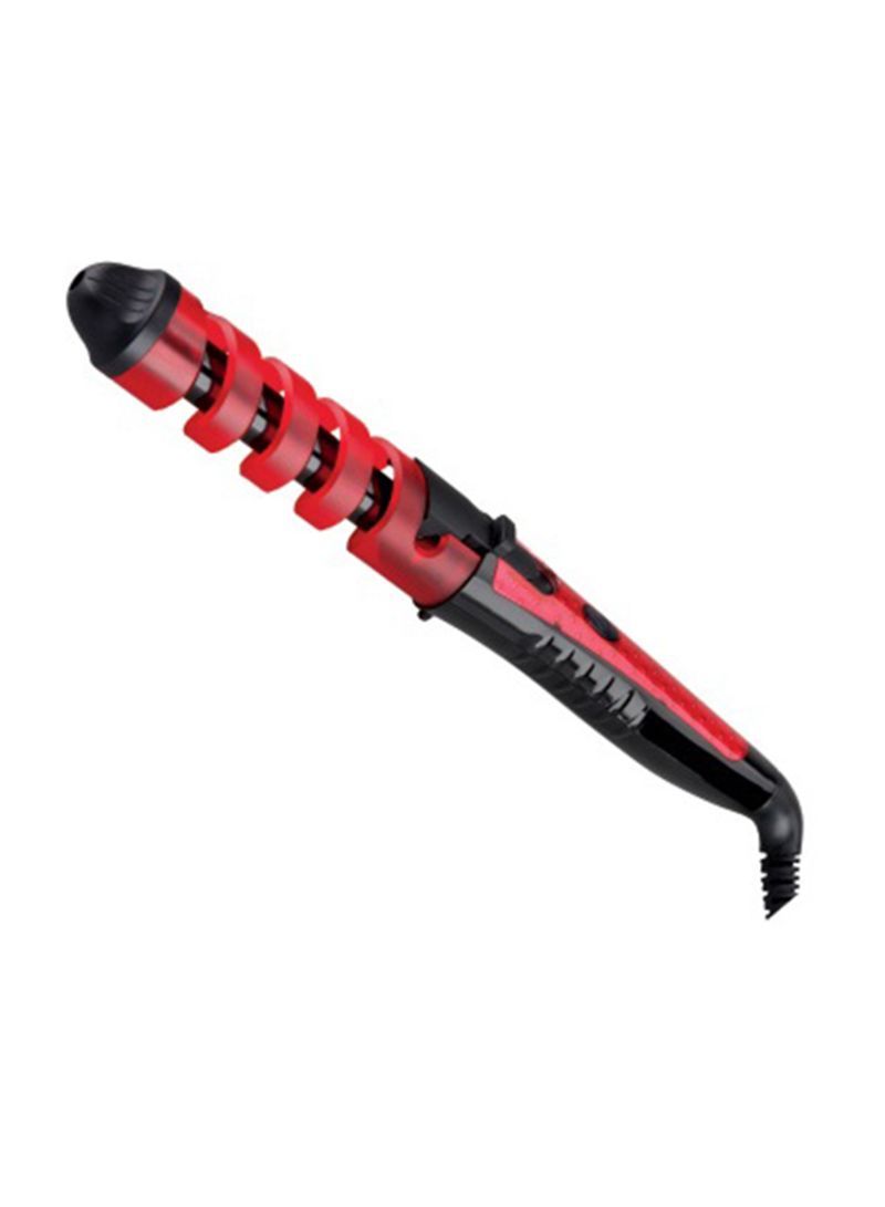 Sanford Hair Curler Black/ Red