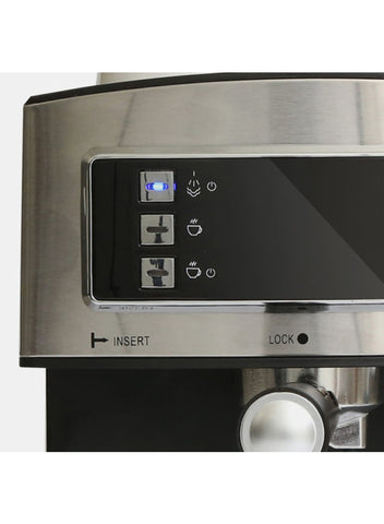 VENETI Coffee Maker, 2.12L, 800W VI-CM6823 Silver/Black