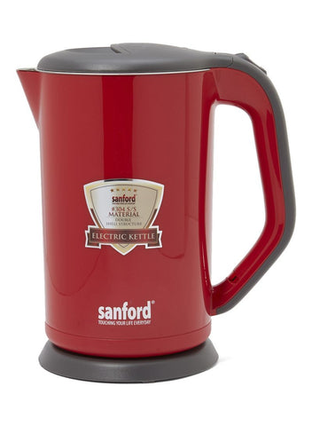 Sanford Electric Kettle 1.7L BS Red - SF3328EK