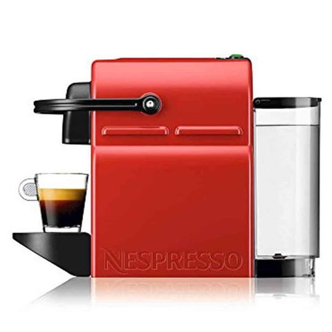 Nespresso Inissia Coffee Machine W/ Aeroccino 3 Milk Frother, C40BU-RE (700 ml)