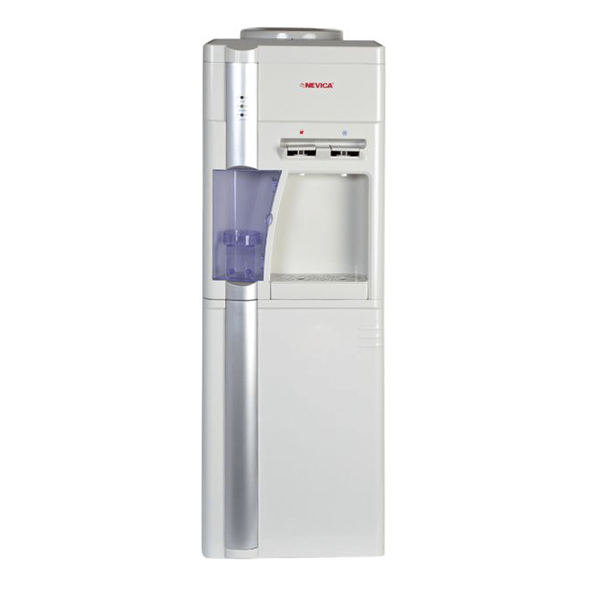 Nevica Hot and Cold Water Dispenser with Refrigerator - NV-523WD-R