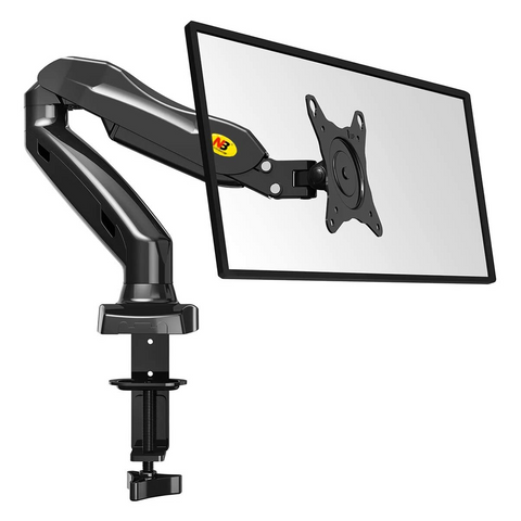 Monitor Mount Full Motion Swivel Monitor Arm with Gas Spring(17-30", Single Monitor) - North Bayou