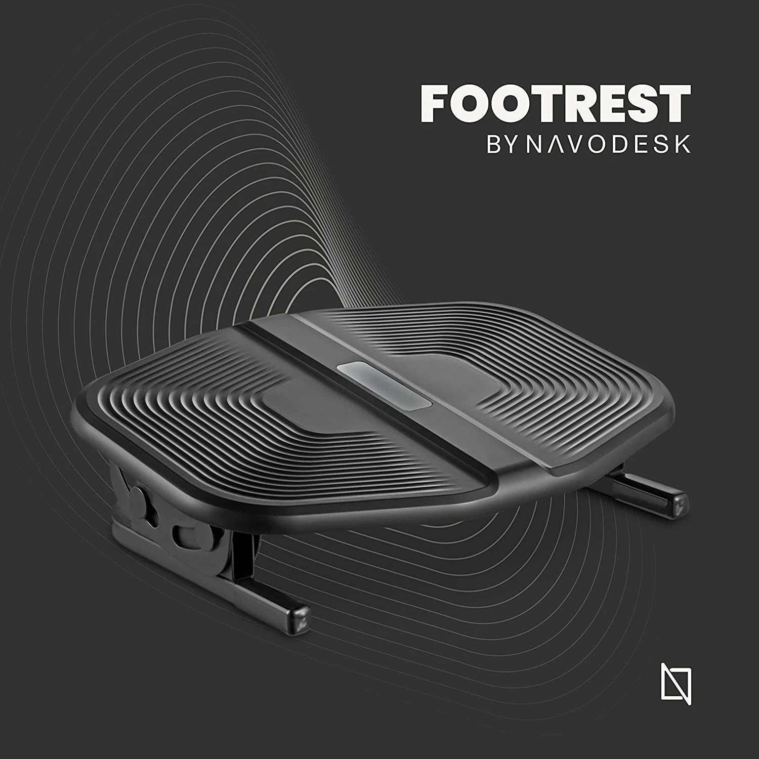 Footrest Function Navodesk Premium Ergonomic Under Desk Footrest with Tilt Function ...