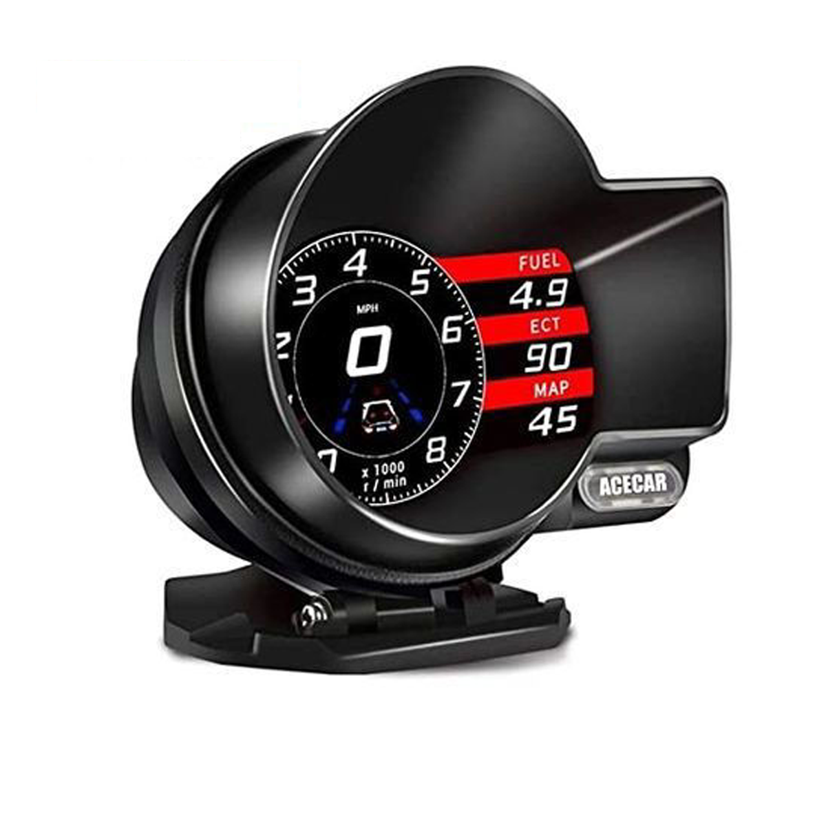 F8 Universal Car Head Up Digital Display OBD Speedometer