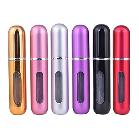 Refillable Perfume Empty Spray Bottle  for Traveling and Outgoing 4 Pcs Pack of 5ml - Willow