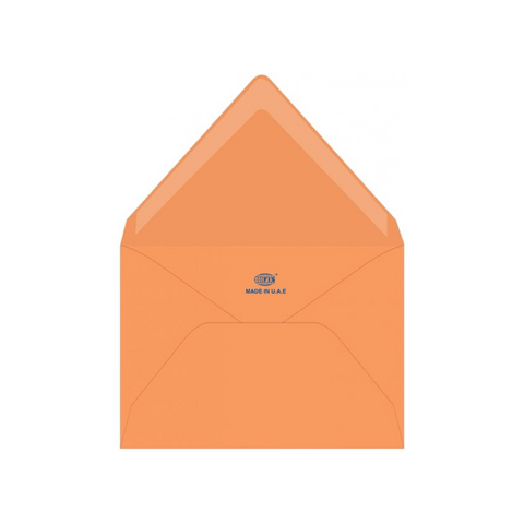 Color Envelopes, Glued, Neon  Colors, Pack of 50 Pcs. 136 x 204 mm, 80 GSM - SquareDubai