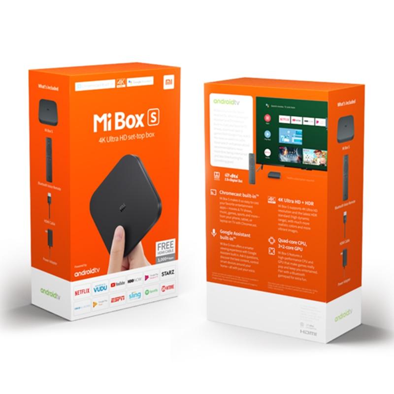 Xiaomi Mi Box S 4K Ultra HD Set-Up Box Black