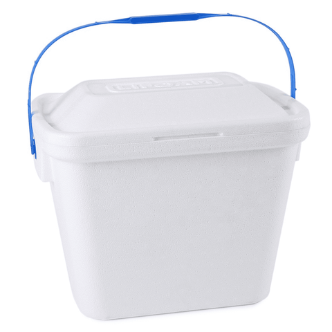 Styrofoam Ice Chest with Handle (28.40 L)