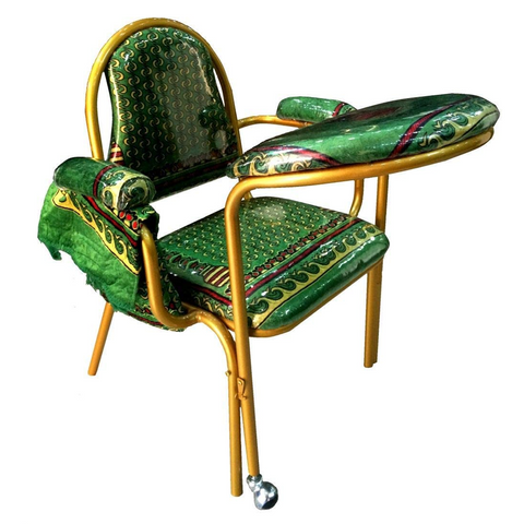 Muslim Prayer Chair Stackable in Green