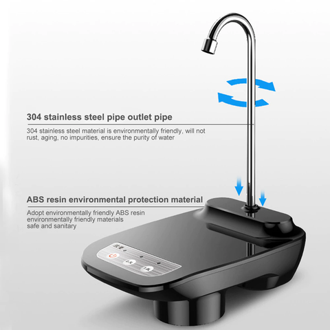 Water Bottle Dispenser Pump Automatic Electric Drinking Water Jug Pump