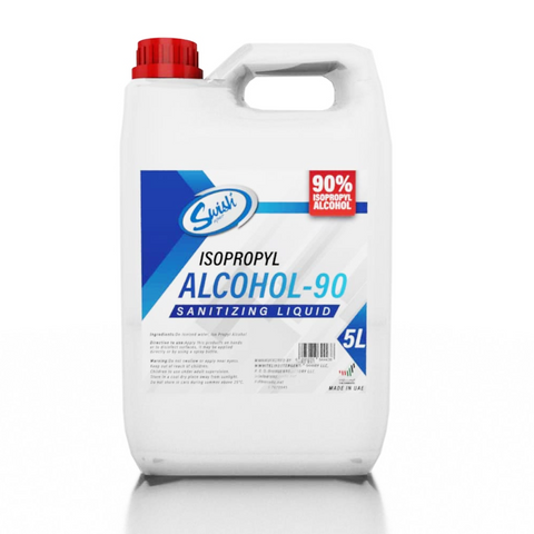 Swish Sanitizing Liquid (Isopropyl Alcohol 90%) 5 Litre