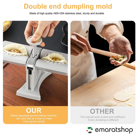 Stainless Steel Dumpling Maker for Home & Restaurant