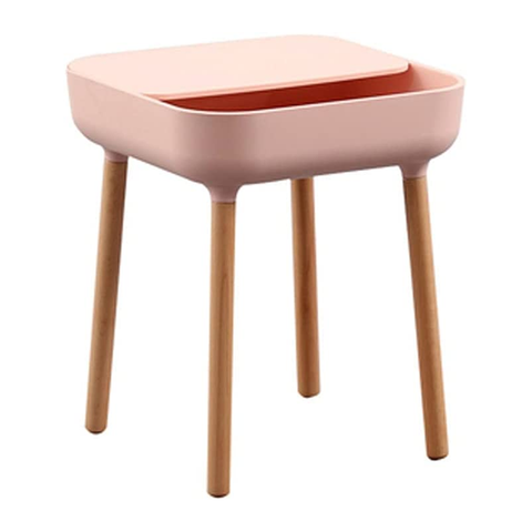 Nordic Style bedside table by DAAMUDI'S - Soft Pink