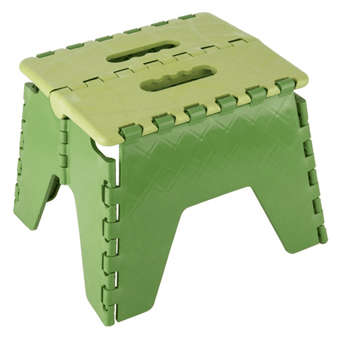 HomePlus Foldable Step Stool (25 x 21 cm, Green)