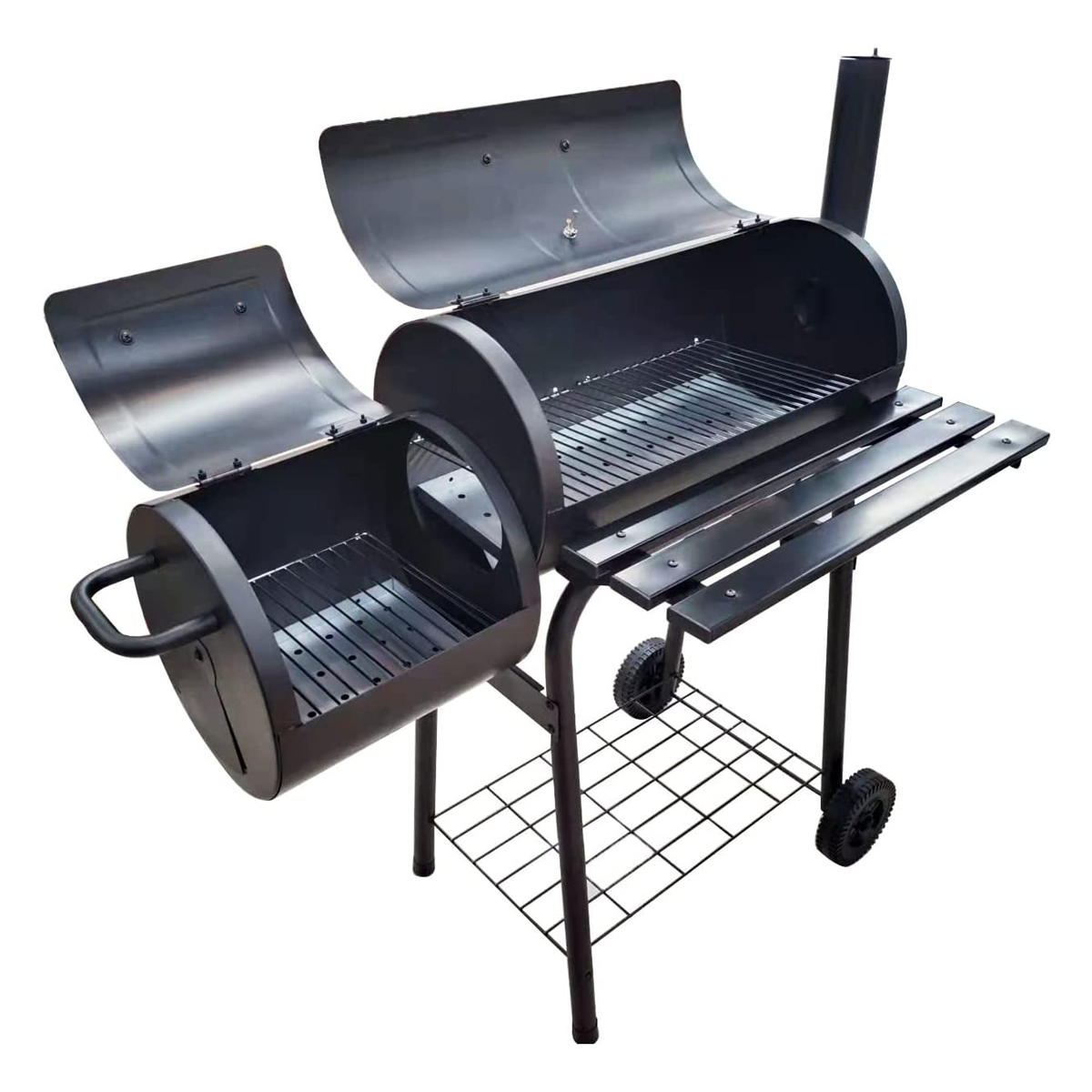 BBQ Grill Smoker Portable Camping Barbecue Cooker Outdoor Cooking