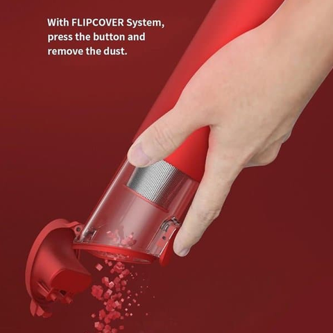 AutoBot Car Vacuum Portable Handheld Powerful Vacuum (Red) - ROCK