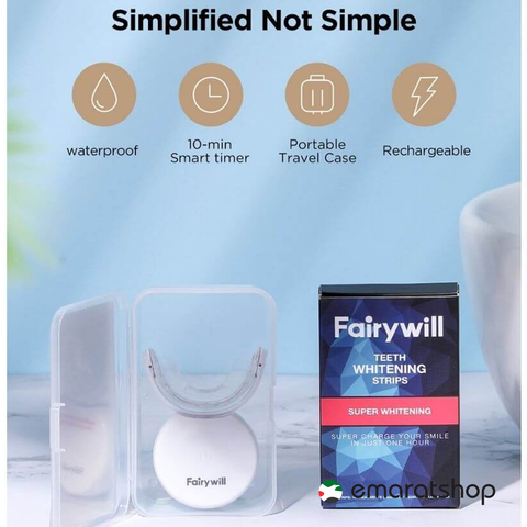 Fairywill Super Whitening Strips With Enhanced Light 28 Strips