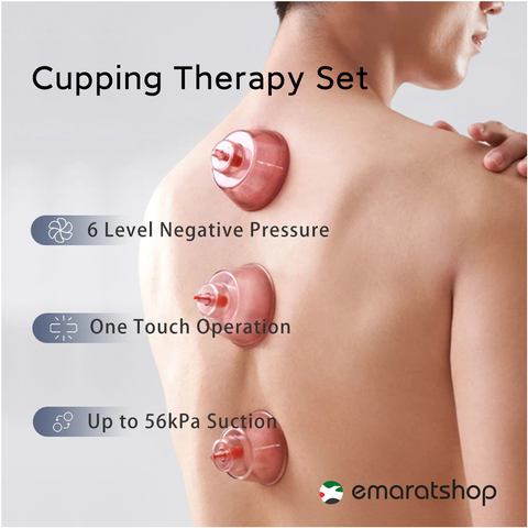 Zdeer Smart Electric Cupping Therapy Massager Set Gua Sha Suction