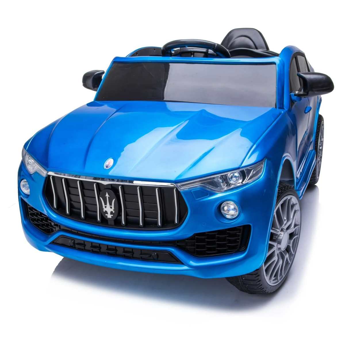 Emma Maserati Kids Ride On Car, Battery Powered Vehicle, Parental with Remote Control - Blue