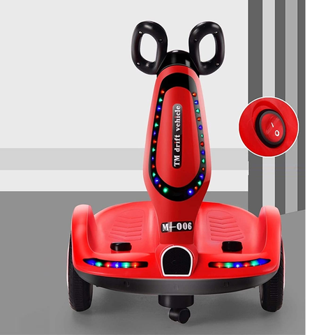 Emma Chargeable Balancing Vehicle Motorcycle 6V Electric Scooter for 3-8 Years Old - Red