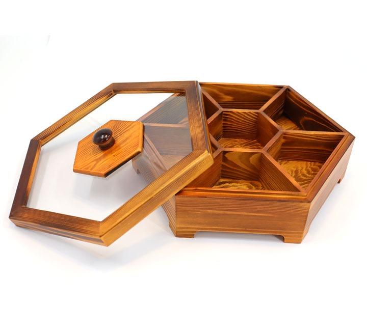 Wooden  Candy Dried Fruit Serving Tray