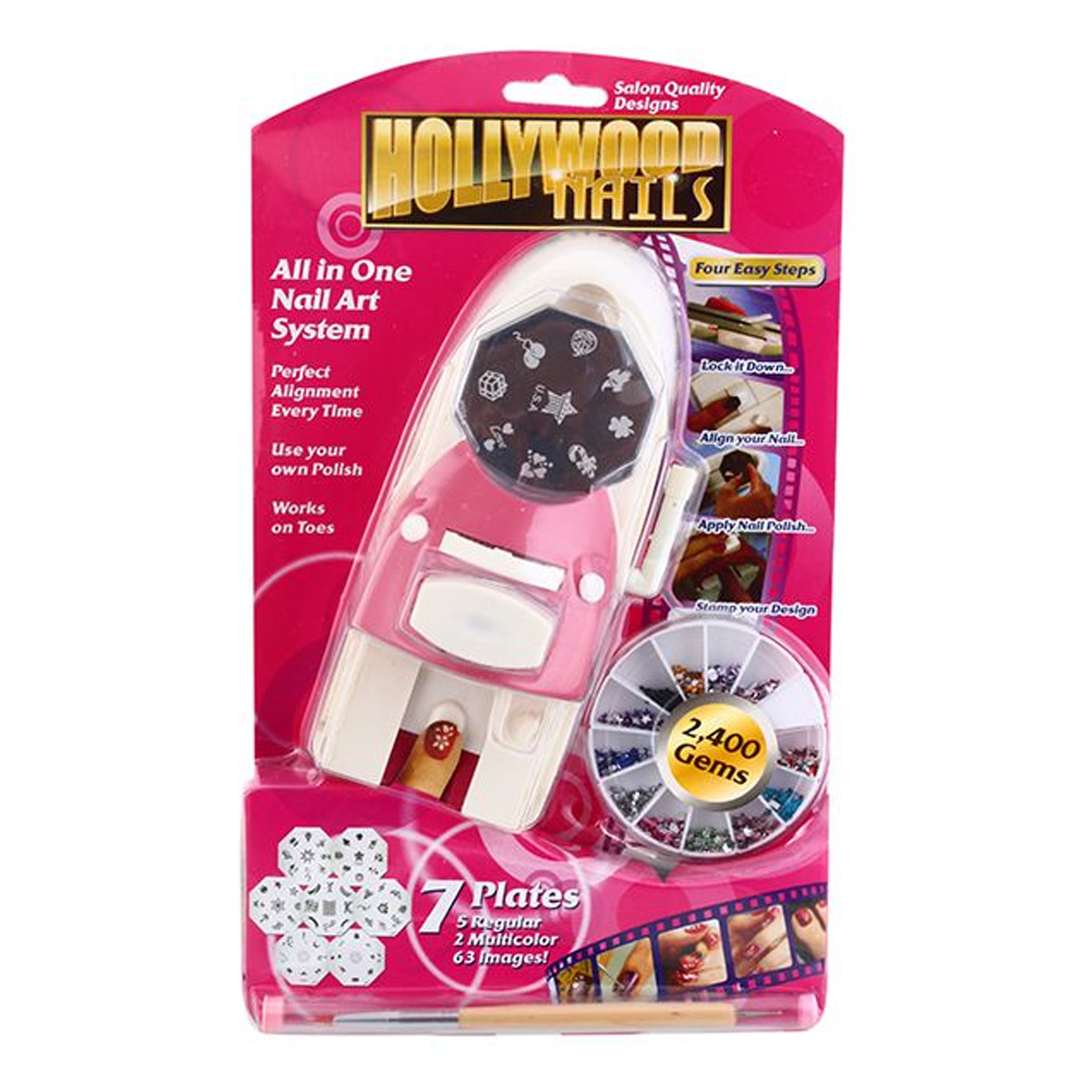 Hollywood Nails All in One Nail Art System