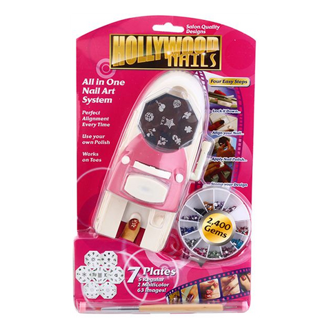 Hollywood Nails All in One Nail Art System