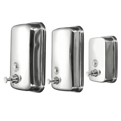 Wall Mounted Stainless Steel Liquid Soap Dispenser