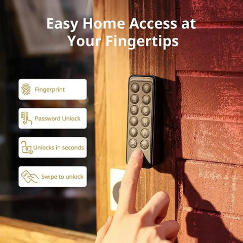 SwitchBot Wi-Fi Smart Lock with Keypad Touch