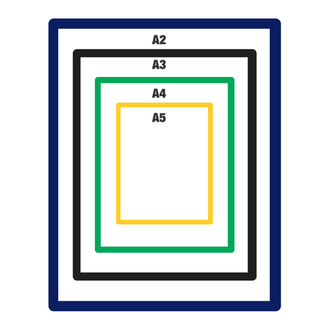 Pocket Pad Document presentation frames - Green