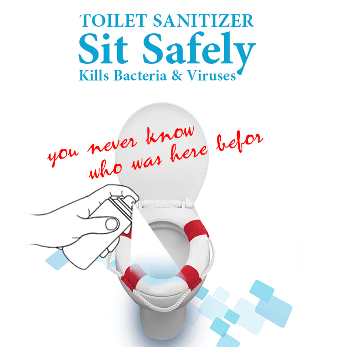 Kwik Toilet Seat Sanitizer 70ml
