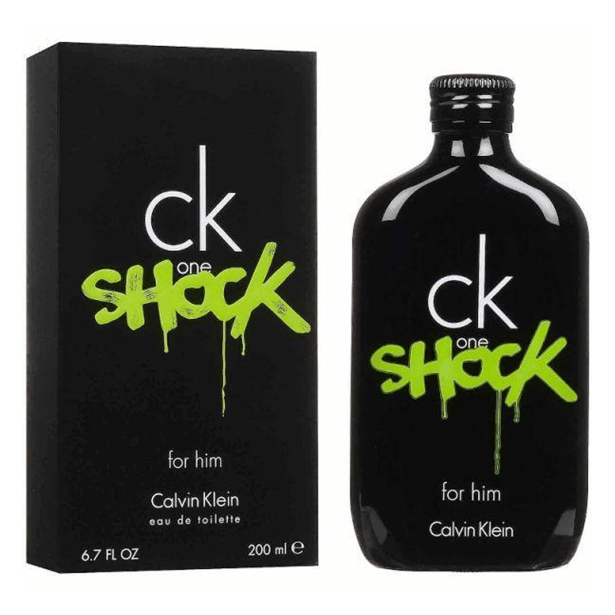 CK One Shock by Calvin Klein for Men - Eau de Toilette, 200ml - SquareDubai