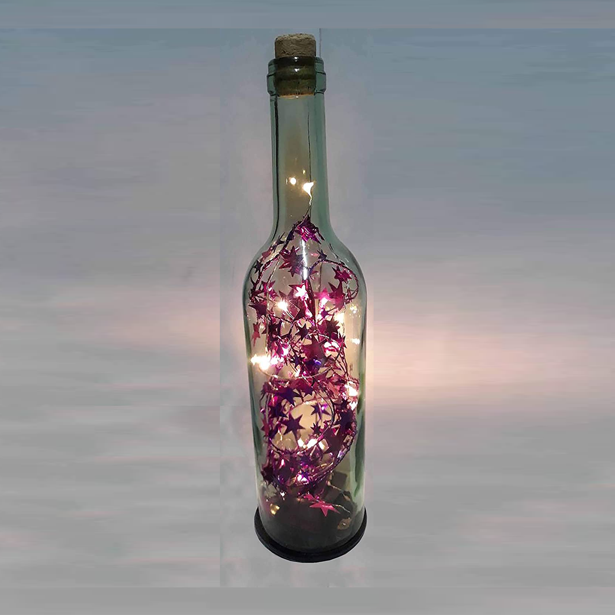 Glass Bottle Fairy Lights - Willow