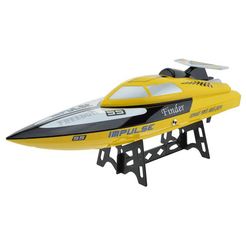 Rechargeable Boat 3-CH R/C Speedboat w/ Radio Remote Controller 25 KM/H