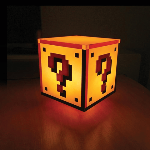 Super Mario Question Block Light - Red5