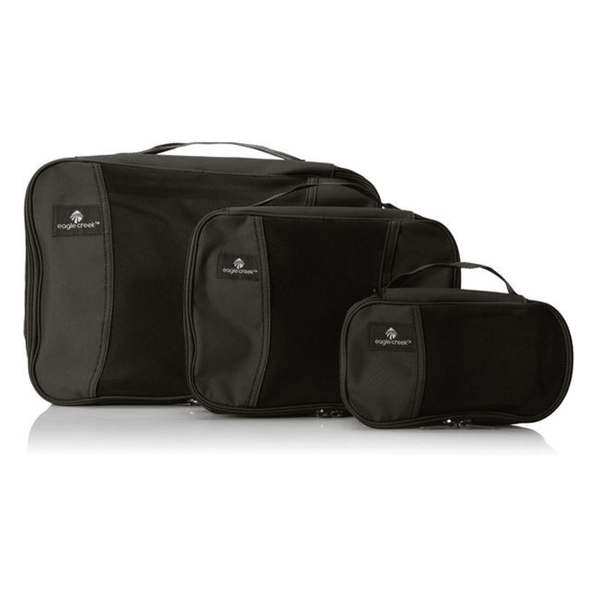 Pack It Cube Set by Eagle Creek Black, 3pc Set